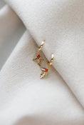 Load image into Gallery viewer, Bells of Holly Earrings
